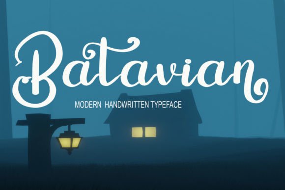Batavian: A Handwritten Font for Polished Branding