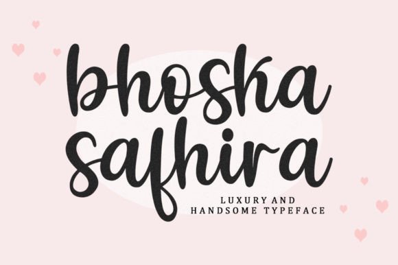 Bhoska Safhira: A Handwritten Font for Modern Web Design