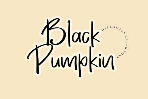 Black Pumpkin: A Script Font for Bold Branding