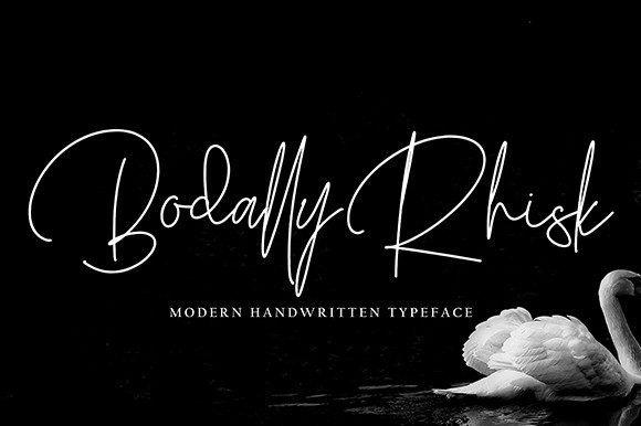 Bodally Rhisk: A Handwritten Font for Editorial Design