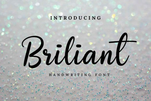 Briliant: A Handwritten Font That Elevates Editorial Design