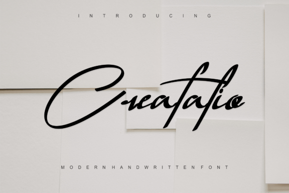 Cratalio: A Handwritten Font for Professional Branding