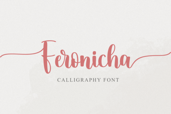 Feronicha: A Curly Handwritten Font for Editorial Elegance