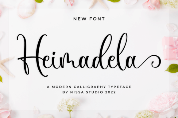 Heimadela: A Delicate Script Font for Elegant Branding
