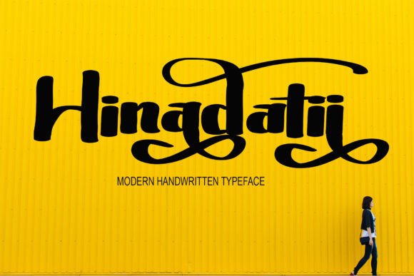 Hinadati: A Handwritten Typeface for Web Design