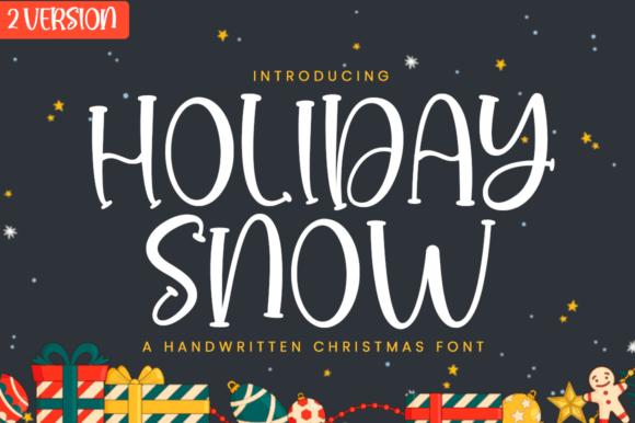 Holiday Snow Font for Festive Campaigns