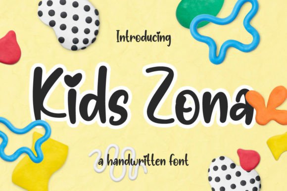 Kids Zona Font for Web Design