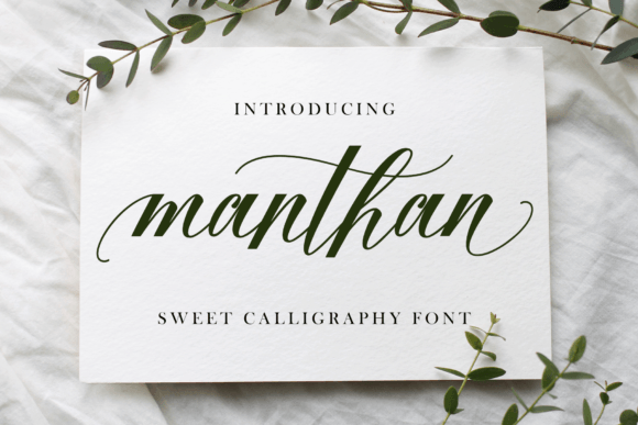 Manthan: A Timeless Handwritten Script Font for Creative Projects