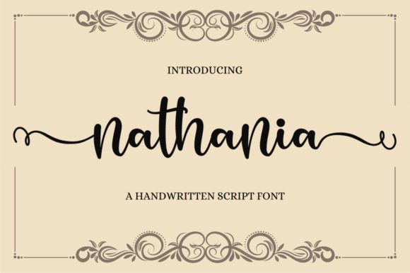 Nathania Script Font Review