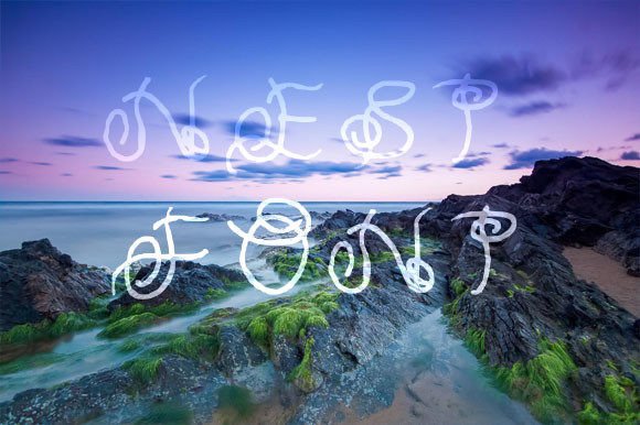 Nest: A Handwritten Font for Engaging Brand Content