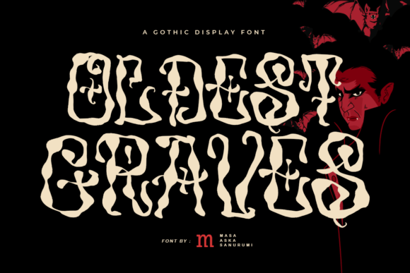 Oldest Graves Font for Branding Projects