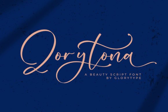 Qorytona: A Script Font That Elevates Digital Branding