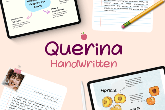 Querina: A Sweet Handwritten Font for Business Branding