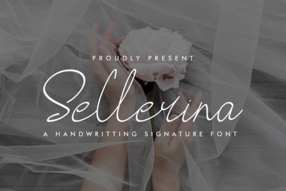 Sellerina: A Script Font for Elegant Editorial Design