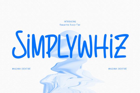 Simplywhiz: A Whimsical Font for Creative Branding Projects