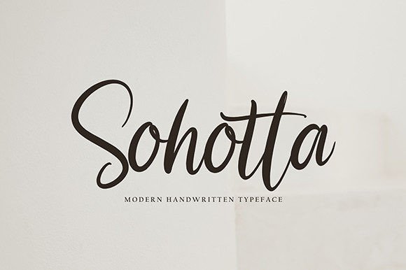 Sohotta: A Timeless Handwritten Font for Editorial Design