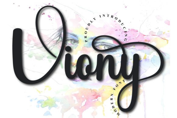 Viony Handwritten Font for Creative Projects