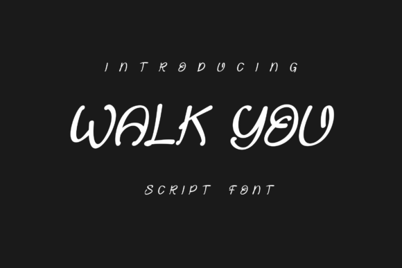Walk You Font for Impactful Campaign Design
