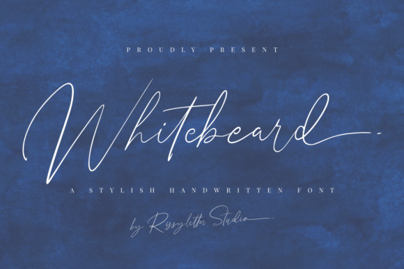 Whitebeard: A Handwritten Font for Modern Branding